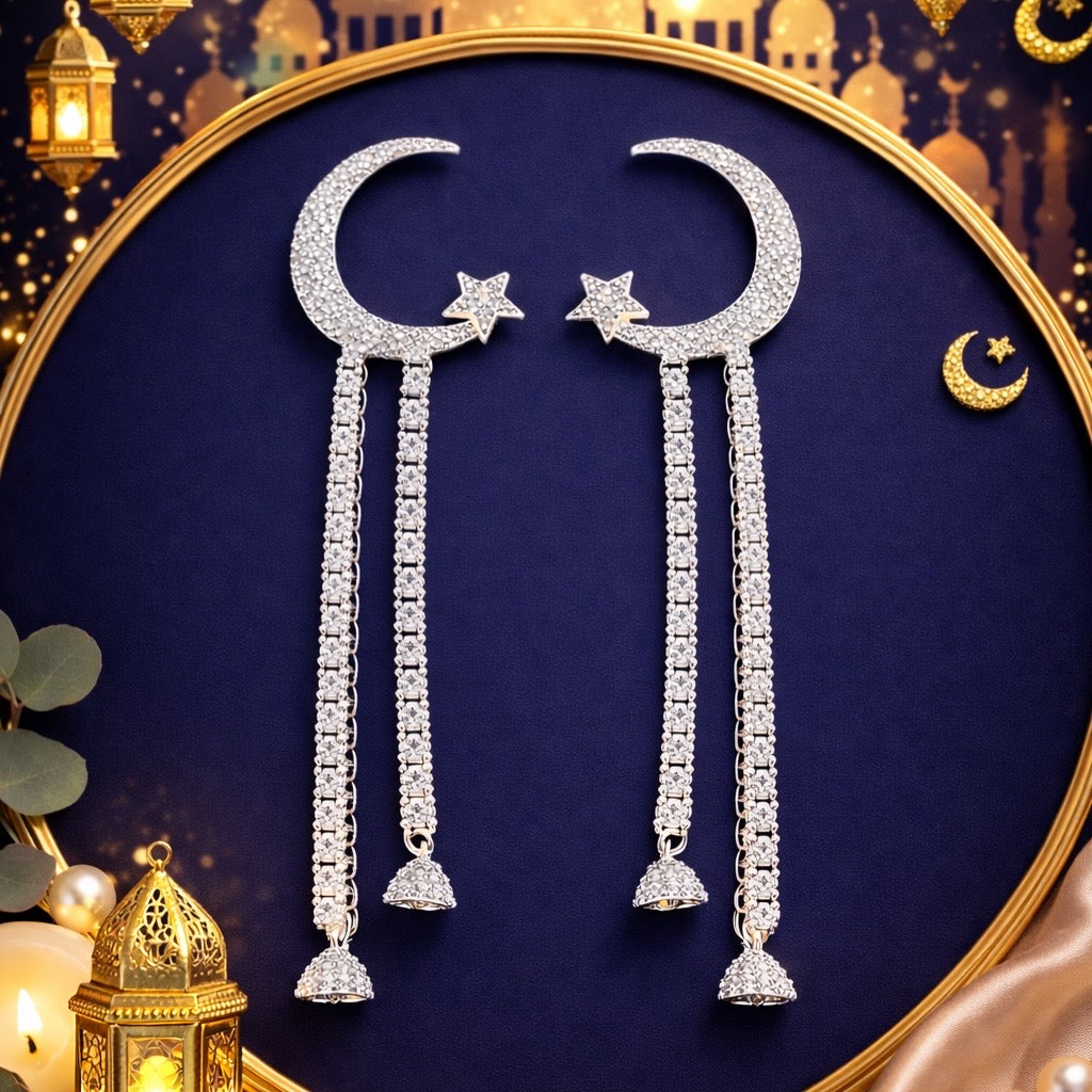 Crescent Moon Earring